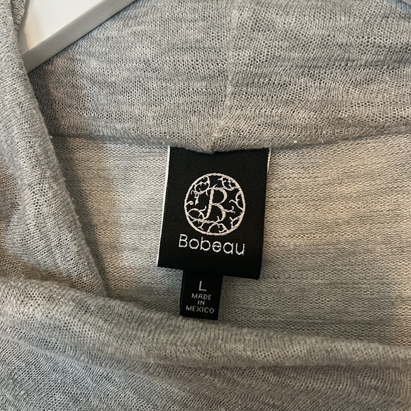 Bobeau One Button Wrap Cardigan, Large - Picture 4 of 12